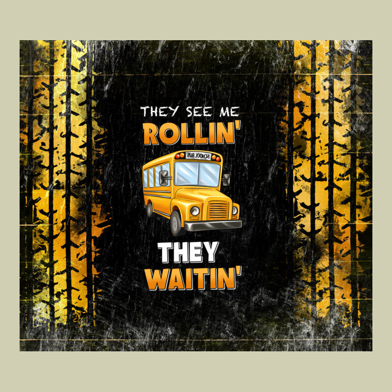 They See Me Rollin' They Waitin' School Bus Heavy Core Tee by TumblerDesignByShophia | Teevron