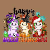 Happy Hallothanksmas Unicorn Classic Tee | Teevron