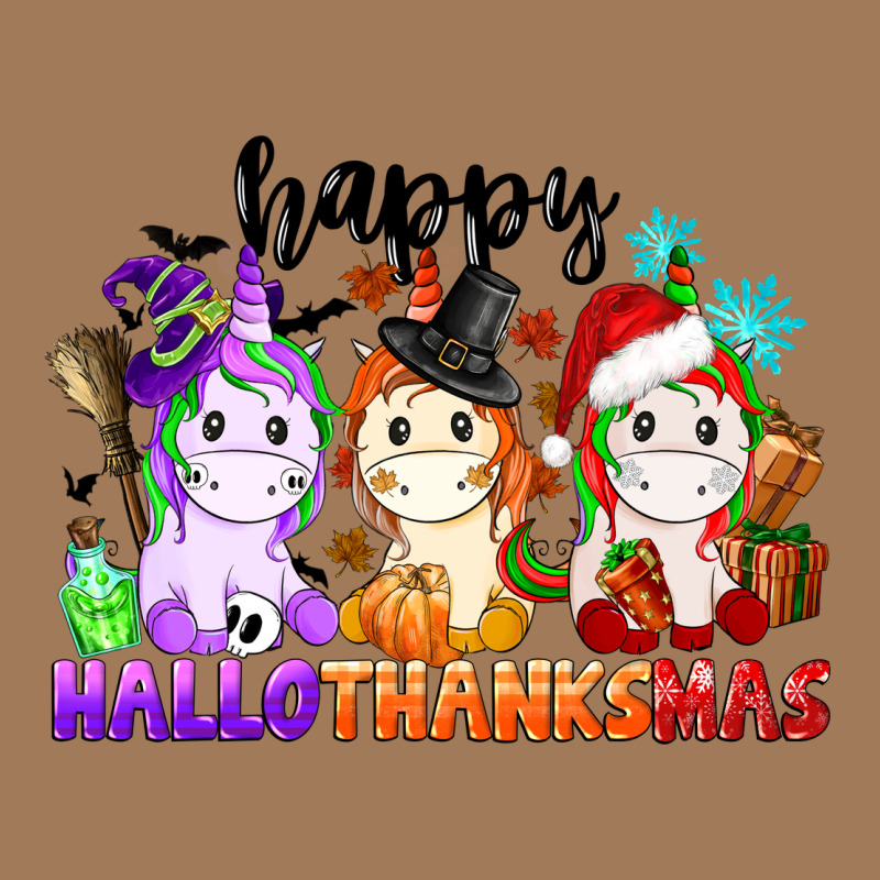 Happy Hallothanksmas Unicorn Classic Tee by CowGirlArtShop | Teevron
