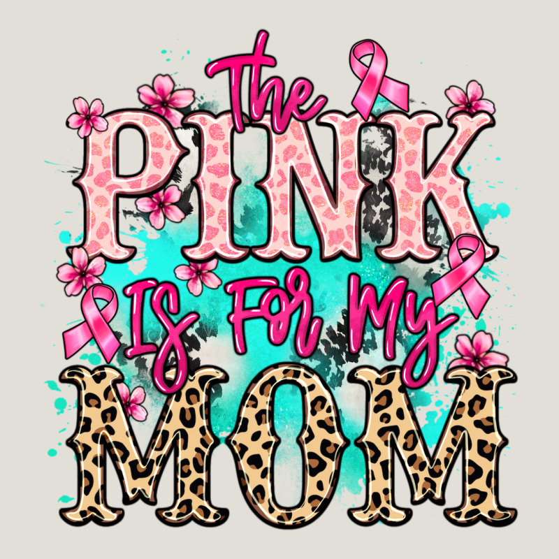 The Pink Is For My Mom Cancer Awareness Heavy Core Tee by HowdyJamesFarm | Teevron