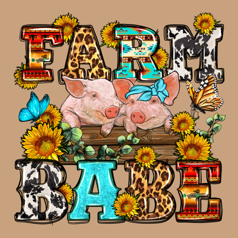 Western Farm Babe Vintage Tee by OliviaCreatesArt | Teevron