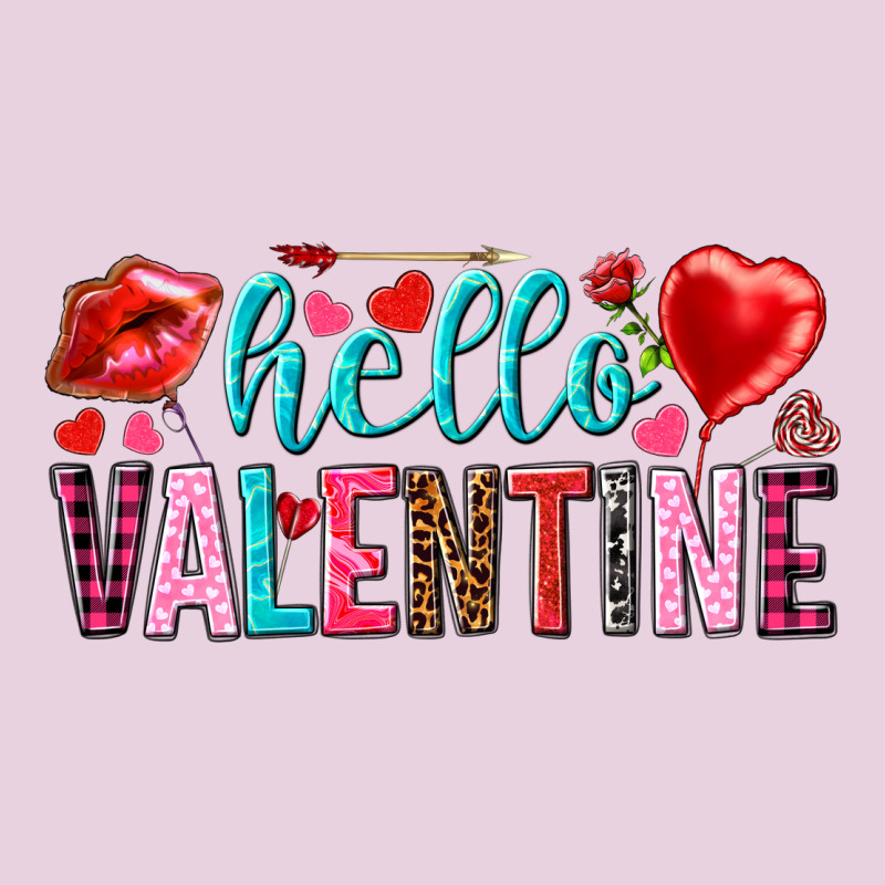Hello Valentine Ladies Tee by HowdyJamesFarm | Teevron