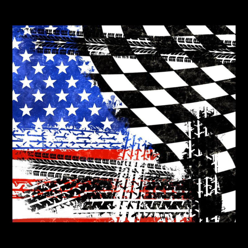 Racing Checkered Flag Tumbler Tbs Heavy Core Tee by TumblerDesignByShophia | Teevron