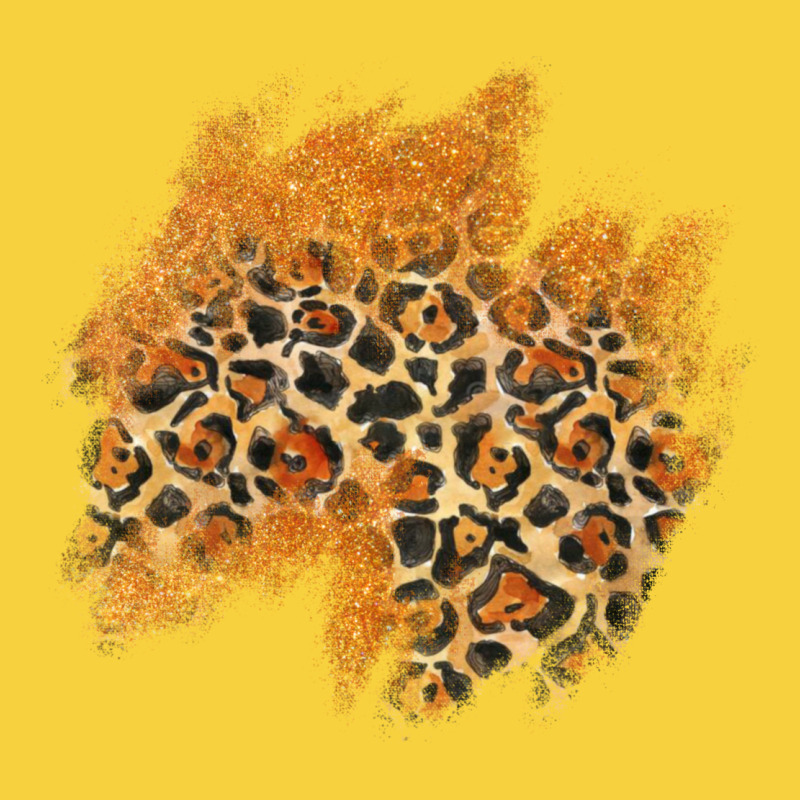 Leopard Glitter Patch Premium Sweatshirt by AdoDesignShop | Teevron