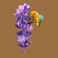 Honey Bee With Lavender Fa Element Vintage Tee | Teevron