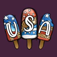 Usa Patriotic Leopard Popsicles Premium Tee | Teevron