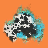 Cowhide Turquoise Patch Premium Sweatshirt | Teevron