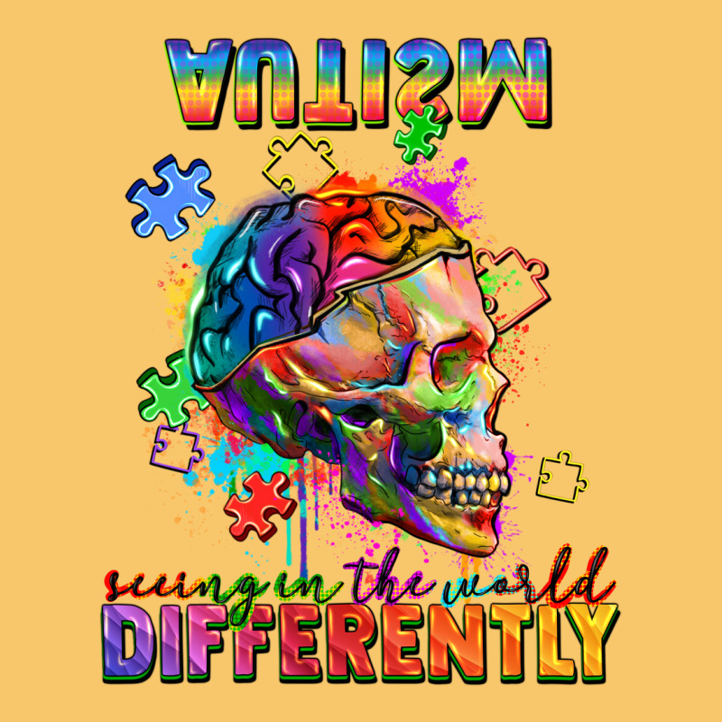 Autism Seeing In The World Differently Vintage Hoodie by FaDigitalArtStudio | Teevron
