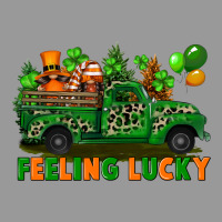 Feeling Lucky With Gnomes On Truck Vintage Hoodie | Teevron