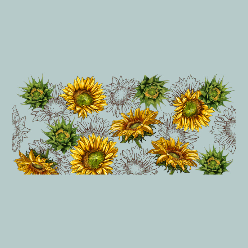 Summer With Sunflowers Heavy Core Tee by TumblerDesignByShophia | Teevron