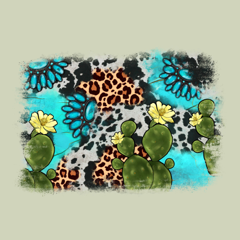 Cactus Gemstone Background Heavyweight Hoodie by AdoDesignShop | Teevron