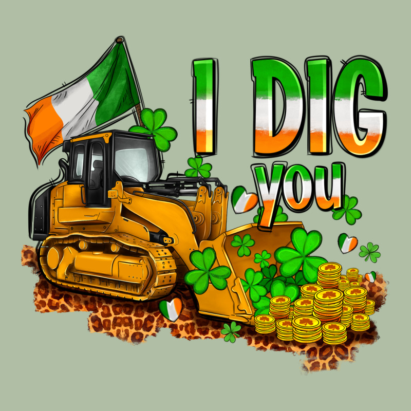 I Dig You St. Patrick's Urban Heavy Tee by OliviaCreatesArt | Teevron
