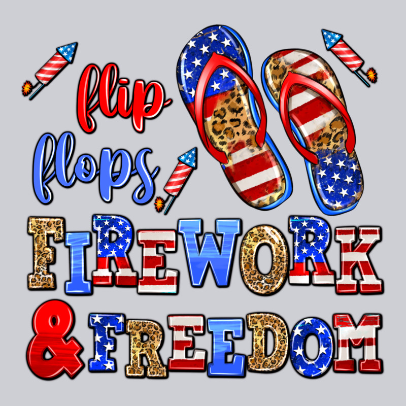 Flip Flops Fireworks And Freedom Heavyweight Sweatshirt by AdoDesignShop | Teevron