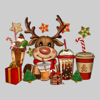 Reindeer Coffe Cups Christmas Premium Tee | Teevron