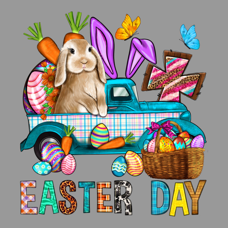 Easter Day With Truck Vintage Hoodie by BundleAndBundleShop | Teevron