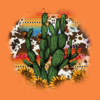 Cowhide Aztec Sunflowers Cactus Premium Sweatshirt | Teevron