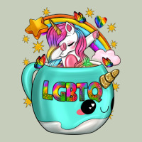Lgbtq Unicorn And Narwhal Mug Long Sleeve Tee | Teevron