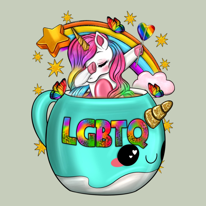 Lgbtq Unicorn And Narwhal Mug Long Sleeve Tee by BundleAndBundleShop | Teevron