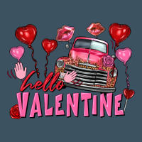 Hello Valentine Valentine's Day Truck Urban Heavy Tee | Teevron