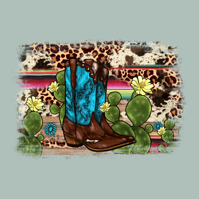 Cactus Boot Background Heavyweight Hoodie by AdoDesignShop | Teevron