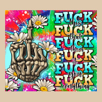 Fuck Everything Skeletons Heavyweight Sweatshirt | Teevron