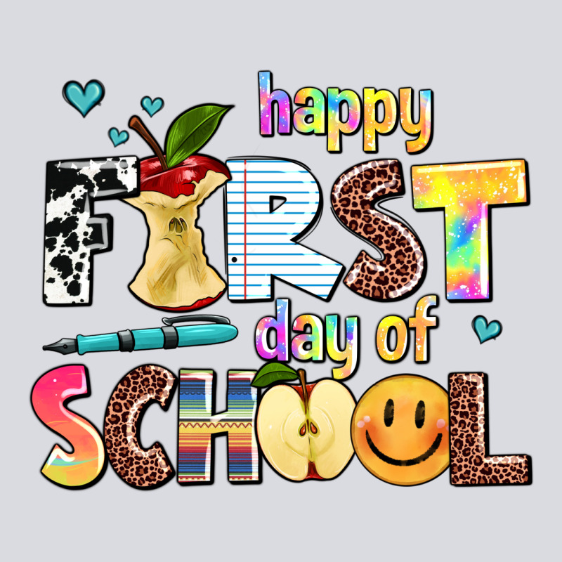 Happy First Day Of School Zipper Hoodie by AdoDesignShop | Teevron