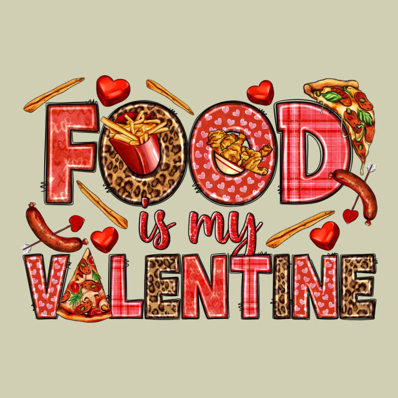 Food Is My Valentine Heavy Core Tee by HowdyJamesFarm | Teevron