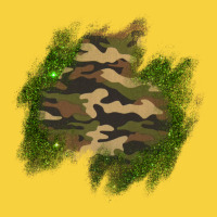 Camouflage Glitter Patch Premium Sweatshirt | Teevron