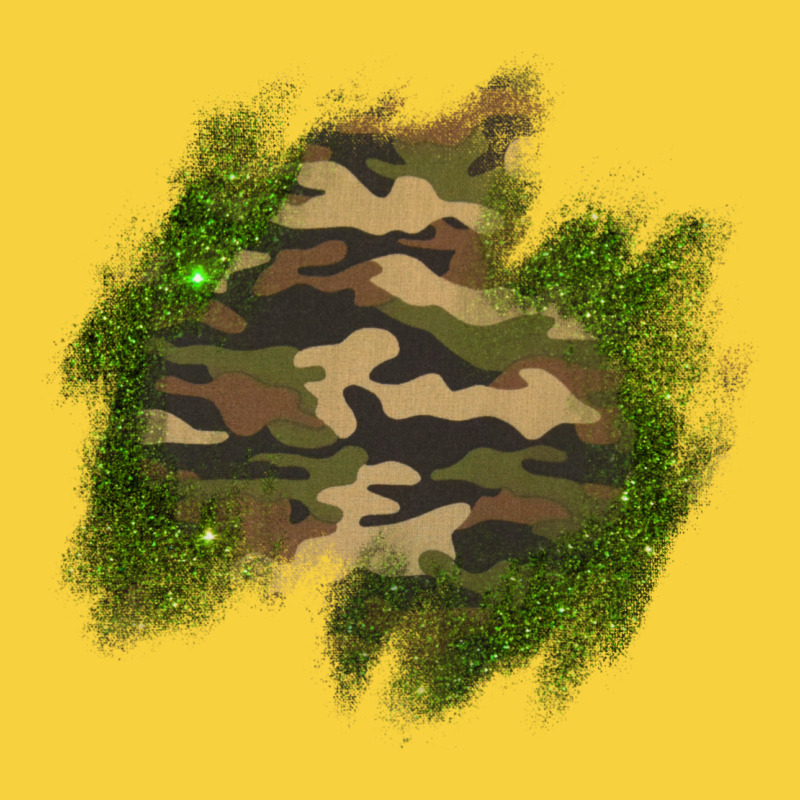 Camouflage Glitter Patch Premium Sweatshirt by AdoDesignShop | Teevron