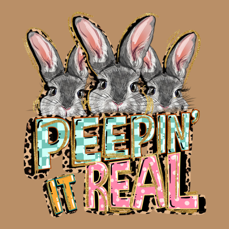 Peepin' It Real Easter Day Vintage Hoodie by FaDigitalArtStudio | Teevron
