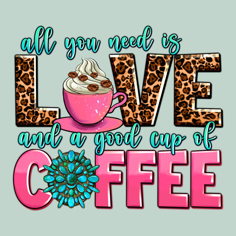 All You Need Is Love And A Good Cup Of Coffee Zipper Hoodie by AdoDesignShop | Teevron
