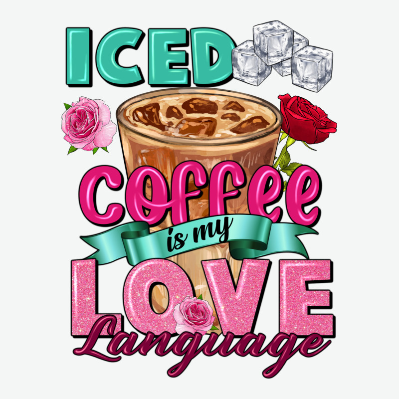 Iced Coffee Is My Love Language Valentine's Day Urban Heavy Tee by FaDigitalArtStudio | Teevron