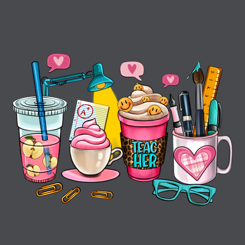 Teacher Coffee Cup Zipper Hoodie by AdoDesignShop | Teevron