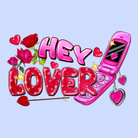 Hey Lover Flip Phone Valentine's Day Urban Heavy Tee | Teevron