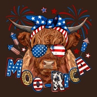Moo Rica Highland Cow Heavy Core Tee | Teevron