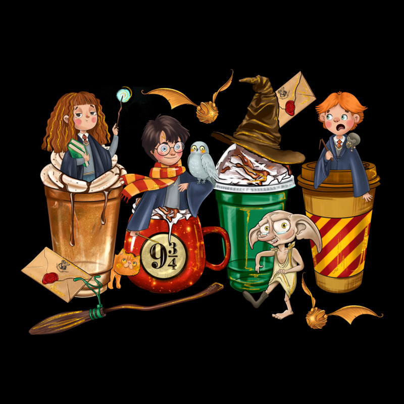 Wizards Coffee Cups Heavy Core Tee by texasbilliewilder | Teevron