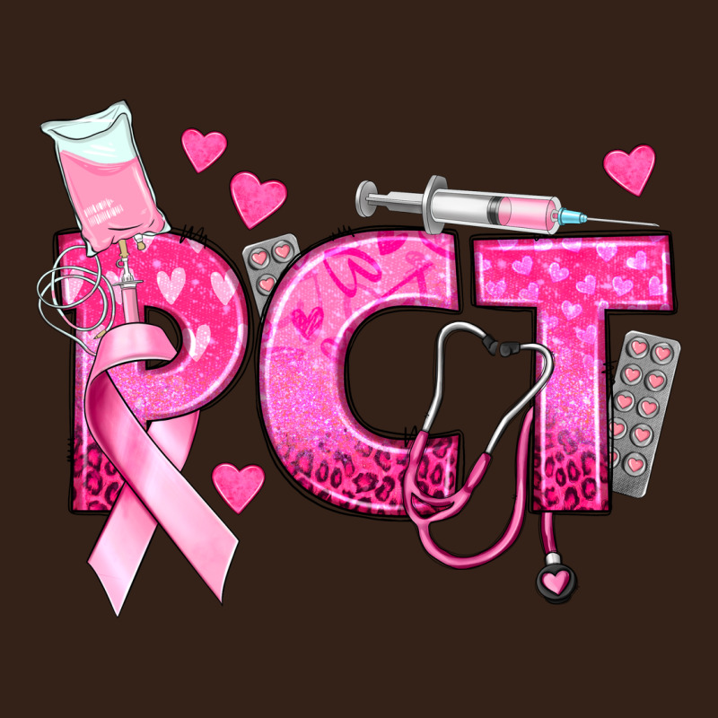 Breast Cancer Pct Patient Care Technician Heavy Core Tee by texasbilliewilder | Teevron