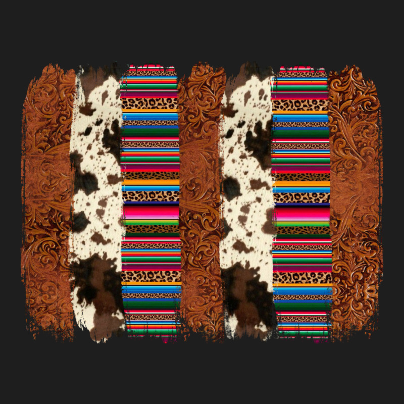 Serape Cowhide  Brushstroke Heavyweight Hoodie by AdoDesignShop | Teevron
