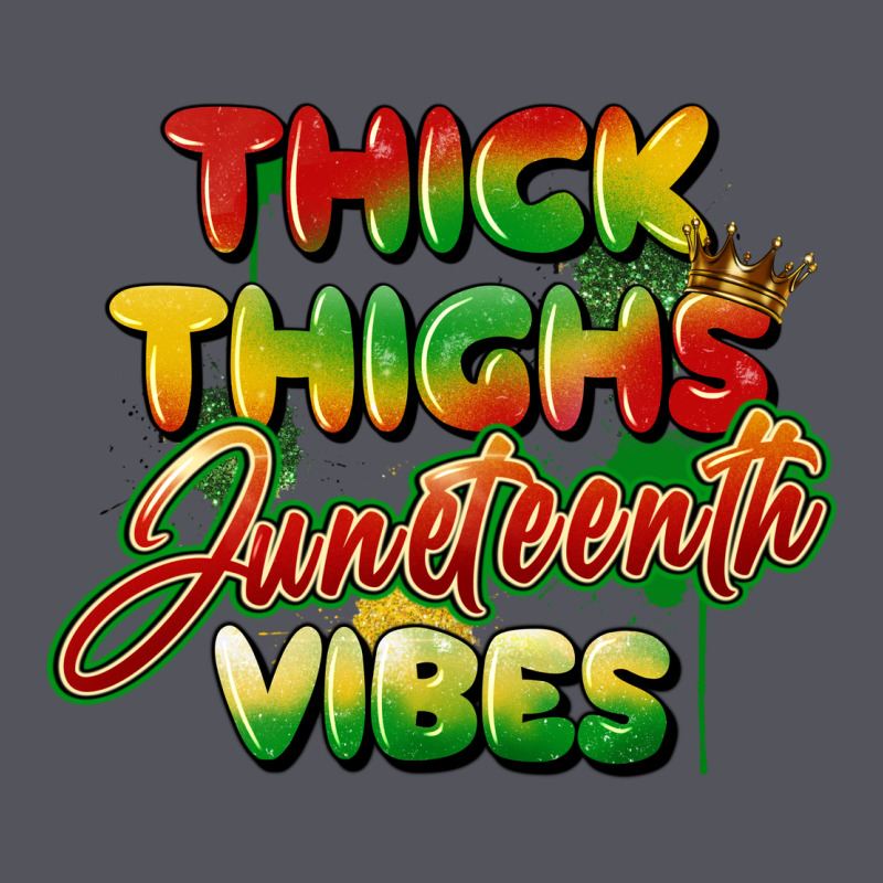 Thick Thighs Juneteenth Vibes Vintage Hoodie by FaDigitalArtStudio | Teevron