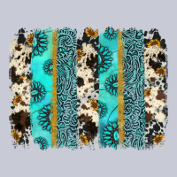 Gemstone Sunflower Cowhide Brushstroke Heavyweight Hoodie | Teevron