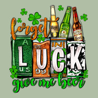 St. Patrick's Forget Luck Give Me Beer Urban Heavy Tee | Teevron