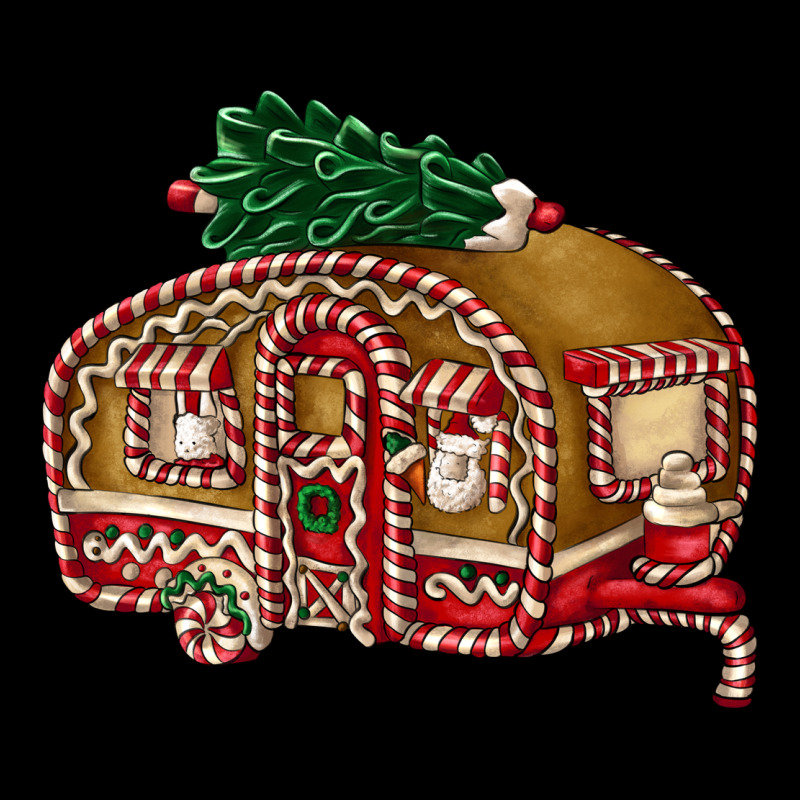 Caravan Gingerbread Long Sleeve Tee by FaDigitalArtStudio | Teevron