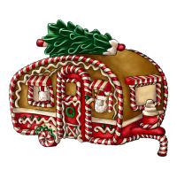 caravan gingerbread | Teevron