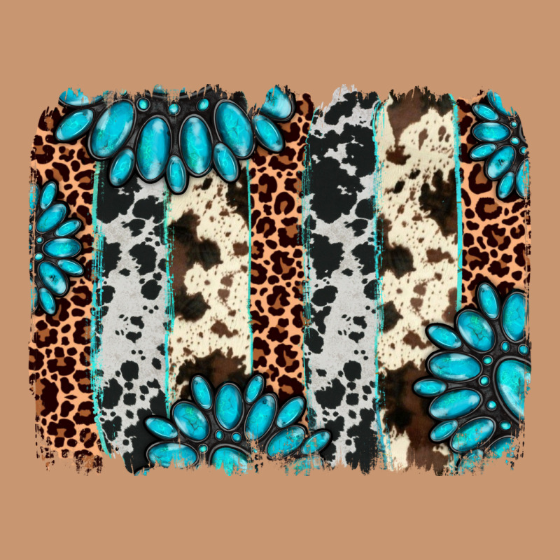 Gemstone Leopard Cowhide Brushstroke Heavyweight Hoodie by AdoDesignShop | Teevron