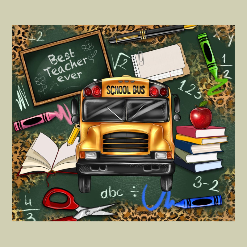 School Bus Back To School Heavy Core Tee by texasbilliewilder | Teevron