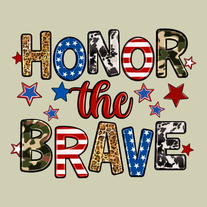 Honor The Brave Heavy Core Tee by RanaPortraitStore | Teevron