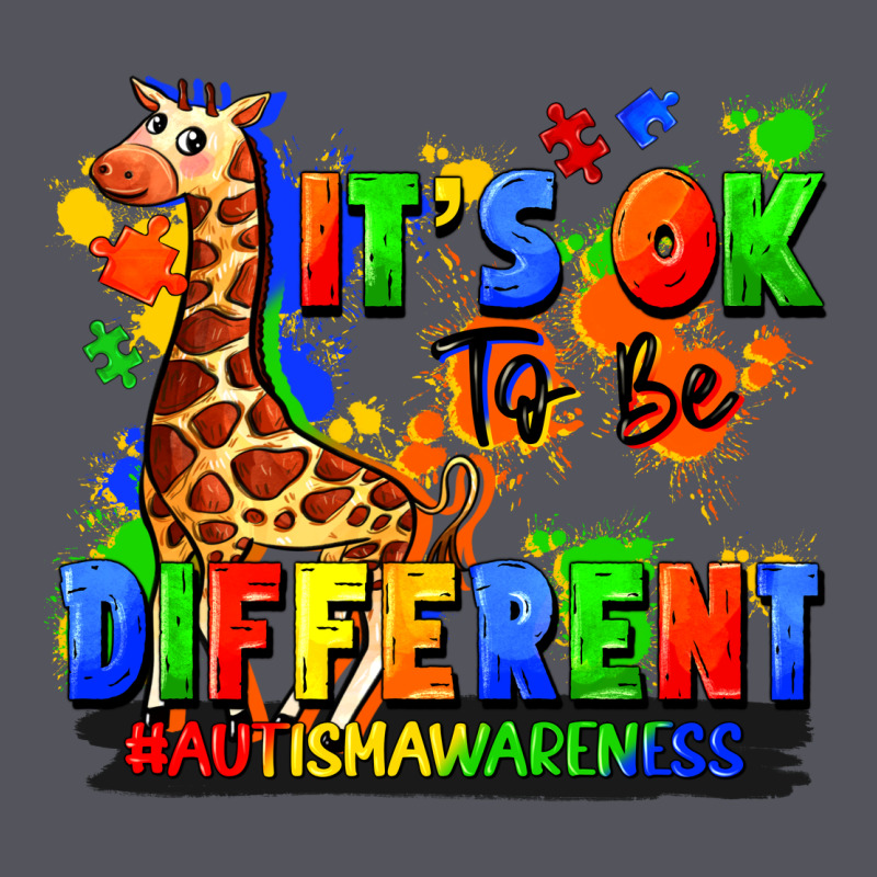 It's Ok To Be Different Autism Awareness Vintage Hoodie by FaDigitalArtStudio | Teevron
