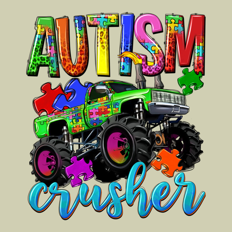 Autism Awareness Crusher Heavy Core Tee by NancyCooperArtShop | Teevron