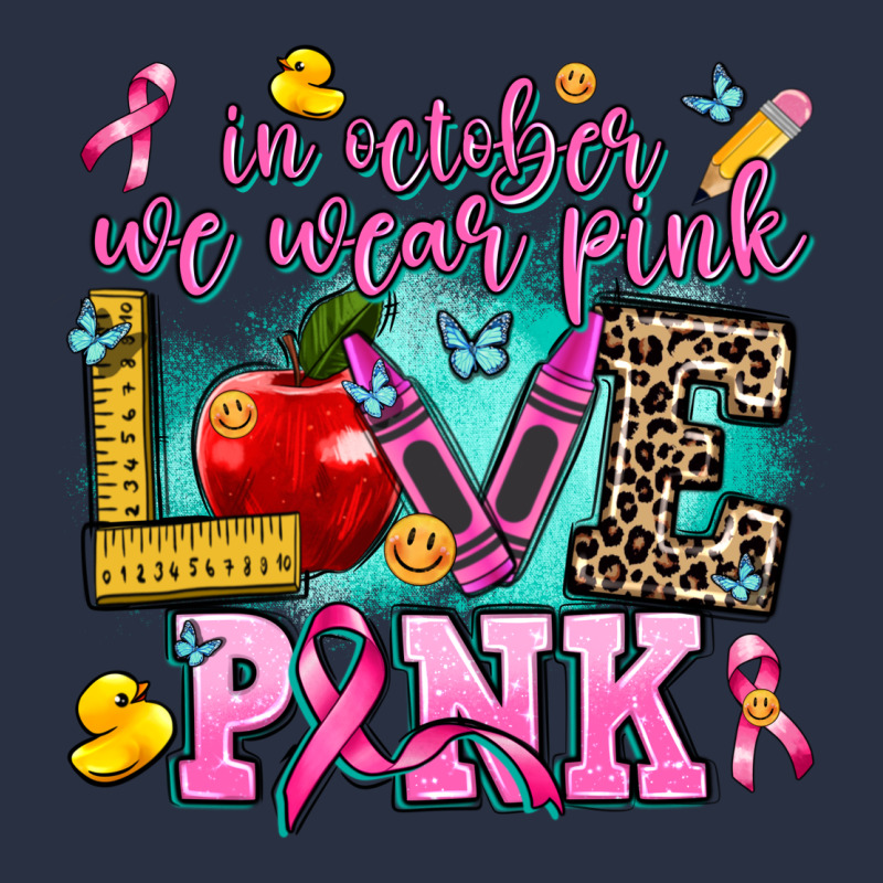 In October We Wear Pink Love Pink Heavyweight Sweatshirt by AdoDesignShop | Teevron