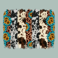 Cowhide Leopard Gemstone Brushstroke Heavyweight Hoodie | Teevron